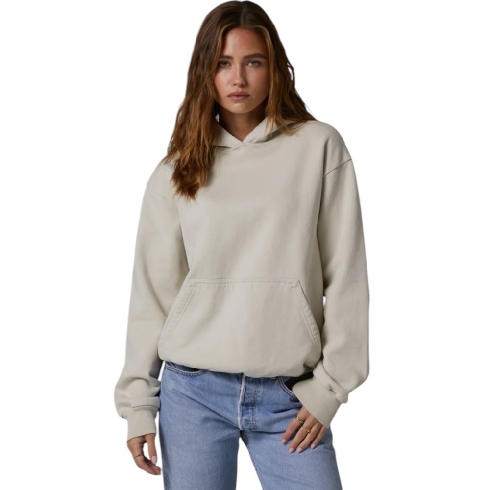 TALENTLESS WHITE PULLOVER HEAVYWEIGHT HOODIE SWEATSHIRT SZ SMALL